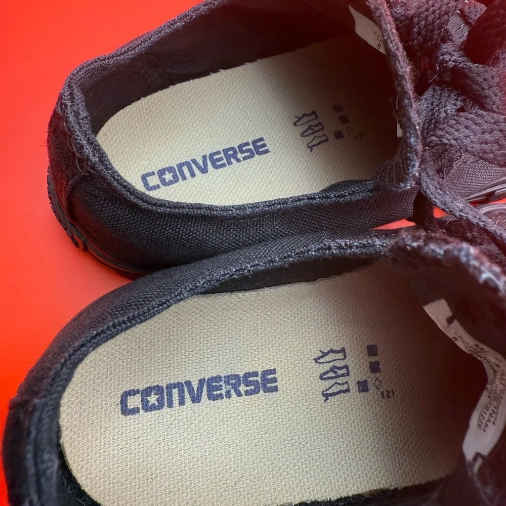 Converse Chuck Taylor ALL STAR Low-Top Kids Black Sneakers